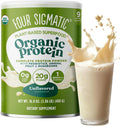 Organic Plant-Based Protein Powder Unflavored Protein with Lion’S Mane, Chaga, Cordyceps and More | Clean Vegan Protein Elevated for Brain Function and Immune Support | 16.9 Oz